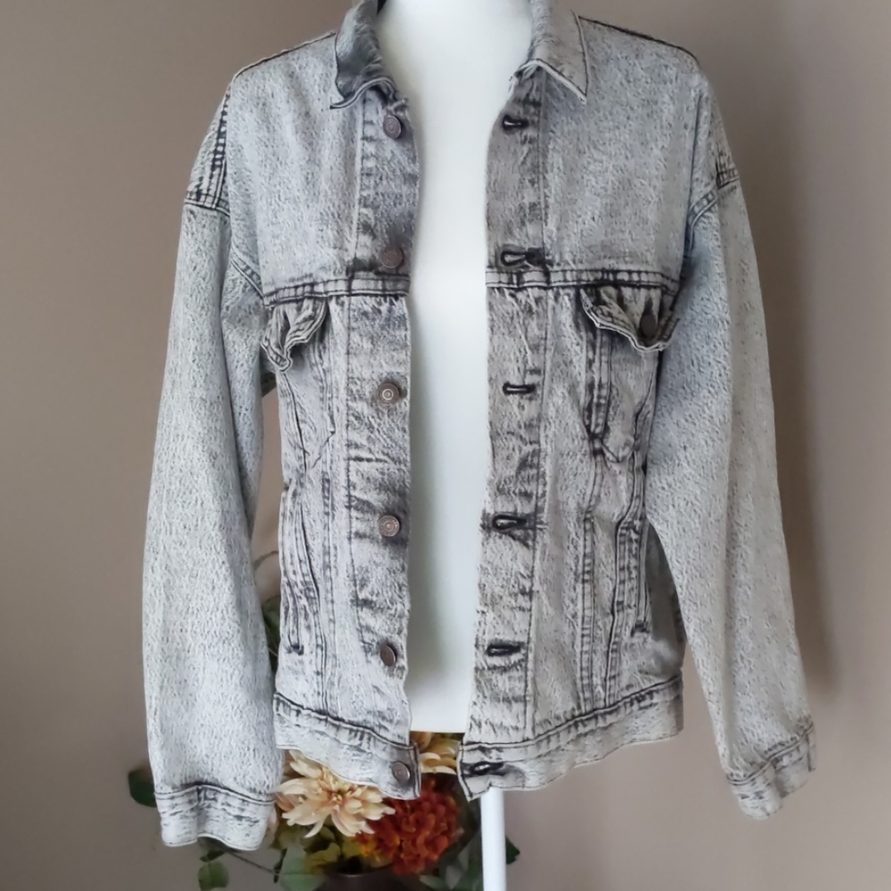 Vintage Levi's Acid Washed Jacket